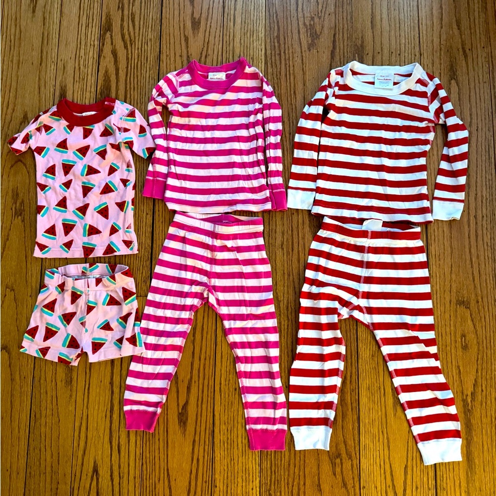 Lot of Hanna Andersson PJs in size 3/90cm
